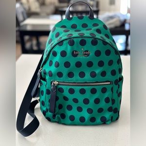 KATE SPADE CHELSEA DELIGHTFUL BACKPACK POLKA DOTS PURSE 👛
